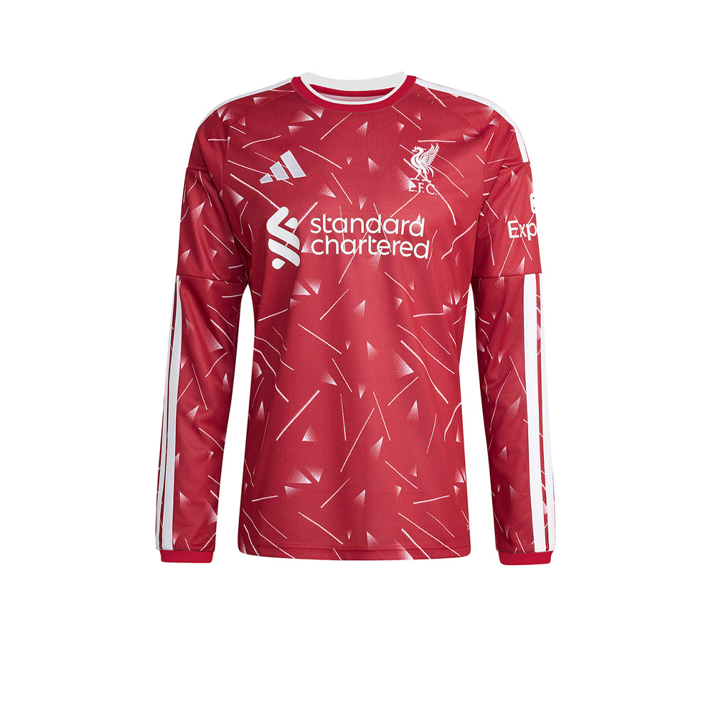  Liverpool FC 長袖シャツ ADIDAS Men's Liverpool FC Home 2026/27 Long Sleeve Jersey