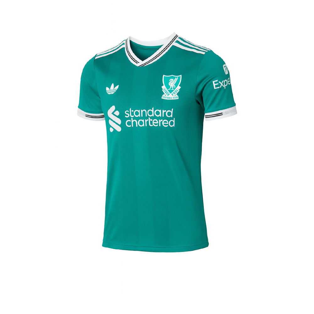 ADIDAS เสื้อแข่งผู้ชายทีมลิเวอร์พูล ชุดที่สาม เกรด Authentic ฤดูกาล 2025/26