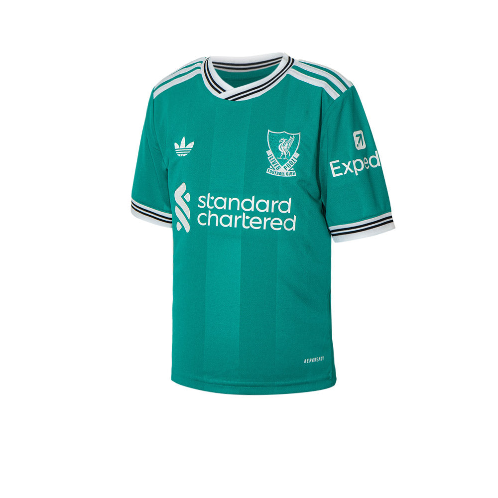 ADIDAS เสื้อแข่งเด็กทีมลิเวอร์พูล ชุดที่สาม ฤดูกาล 2025/26