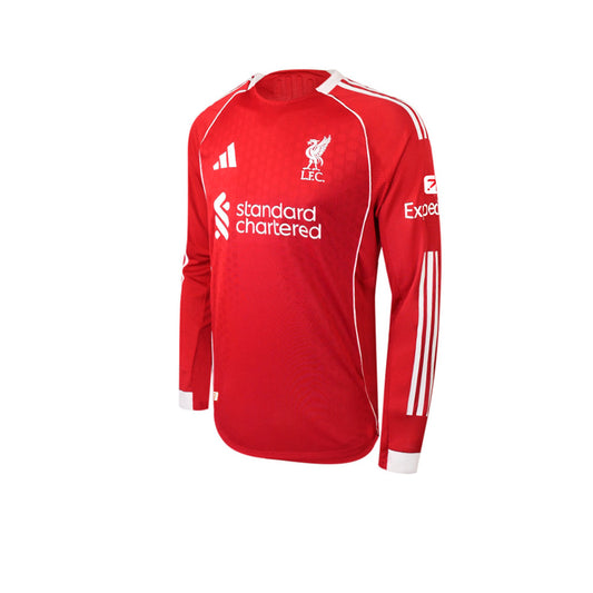 ADIDAS Men's Liverpool FC Home Authentic 2025/26 Long Sleeve Jersey
