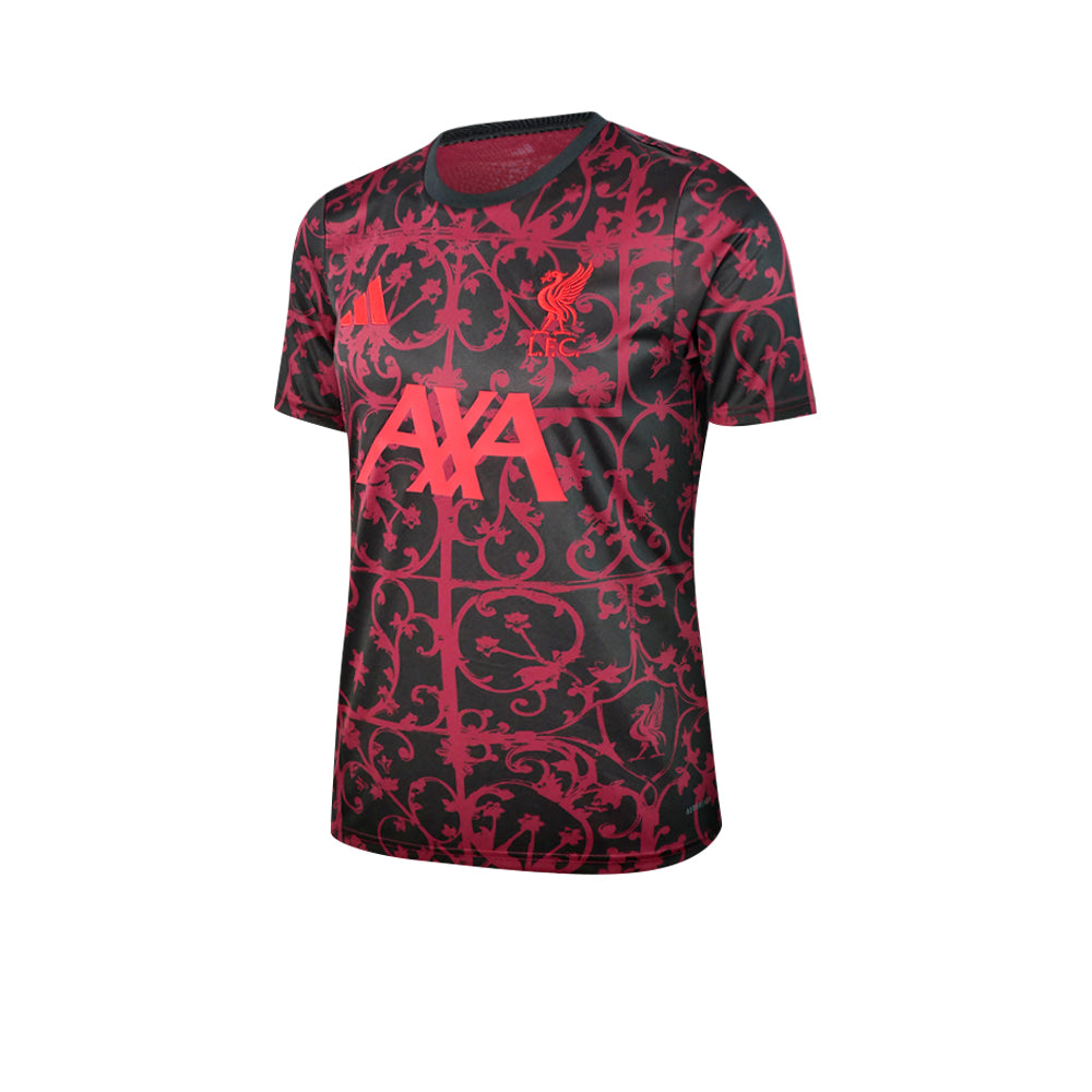 ADIDAS เสื้อแข่งผู้ชายทีมลิเวอร์พูล เกรด Pre-Match ฤดูกาล 2025/26