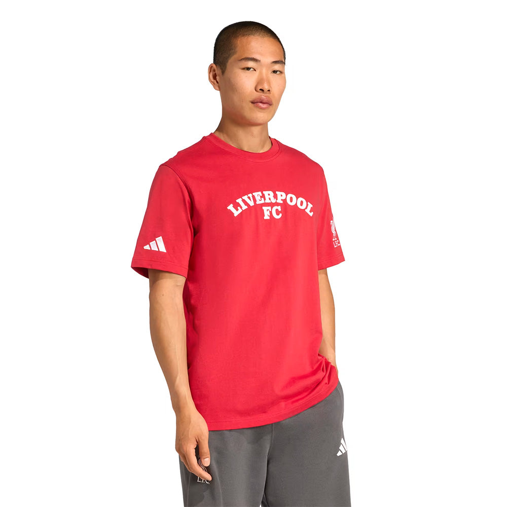 ADIDAS Liverpool FC US Pack เสื้อยืดฟุตบอลผู้ชาย