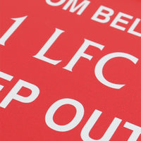 LFC Reds Door Sign