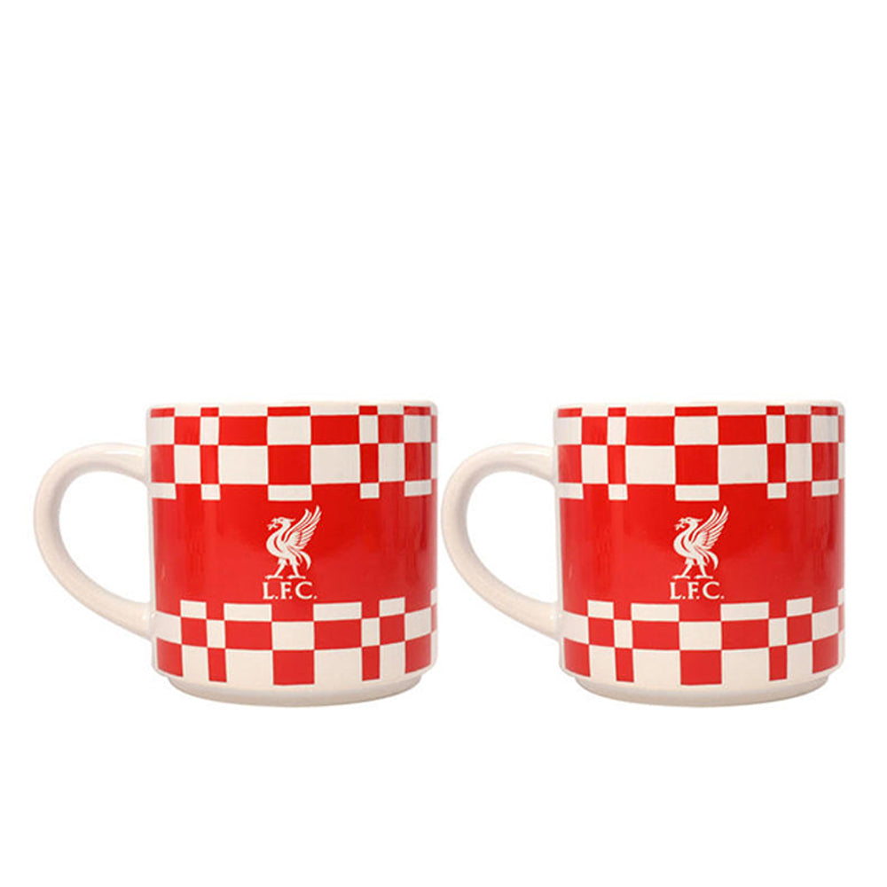 LFC Red Stacking Mug Set