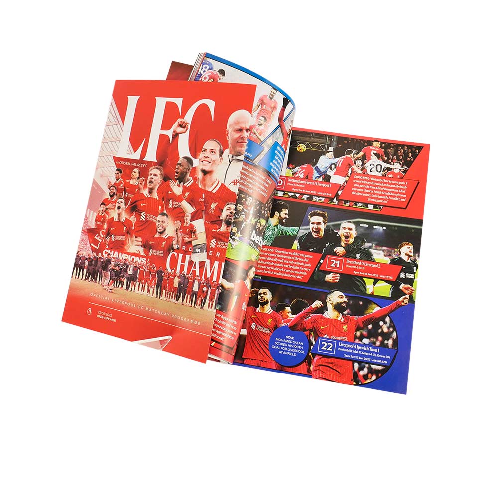 LFC Matchday Programme - LFC Vs Crystal Palace - 25/05/2025 Magazine