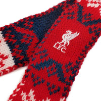 LFC Knitted Scarf Christmas Decoration