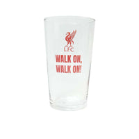 LFC Walk On Pint Glass