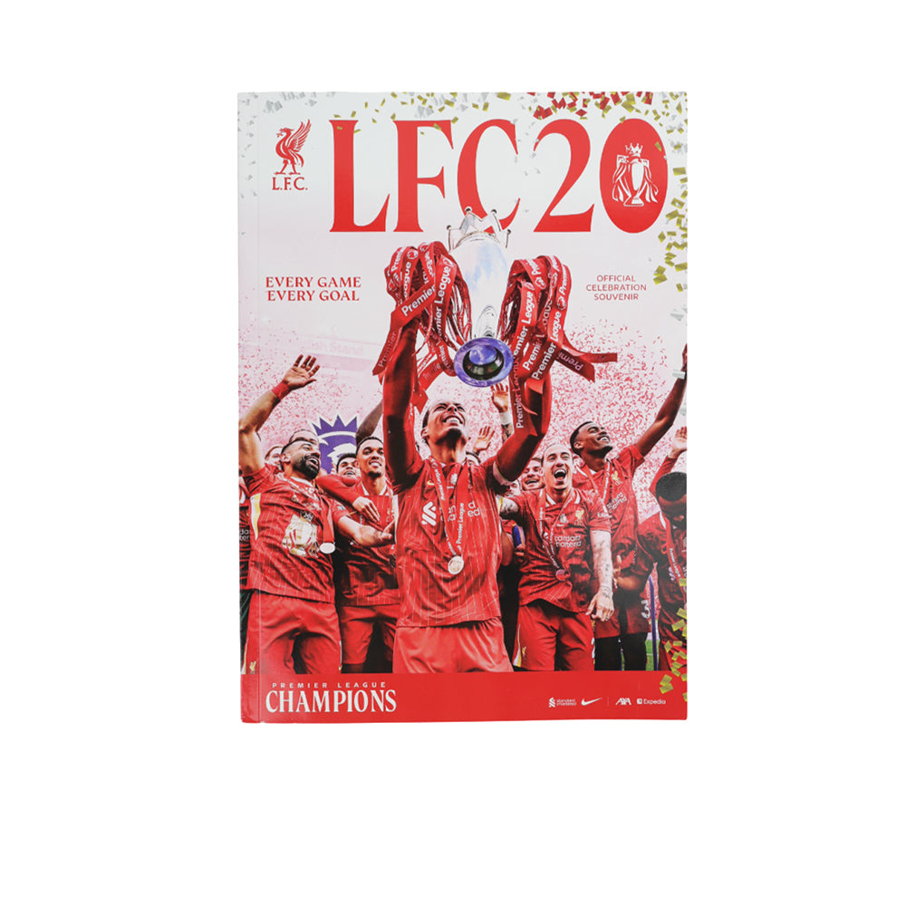 LFC 20 - Premier League Champions 2024/25 Every Game Every Goal Magazine