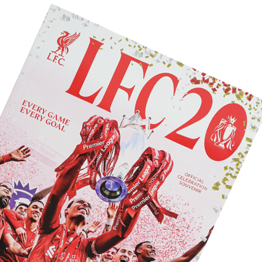 LFC 20 - Premier League Champions 2024/25 Every Game Every Goal Magazine