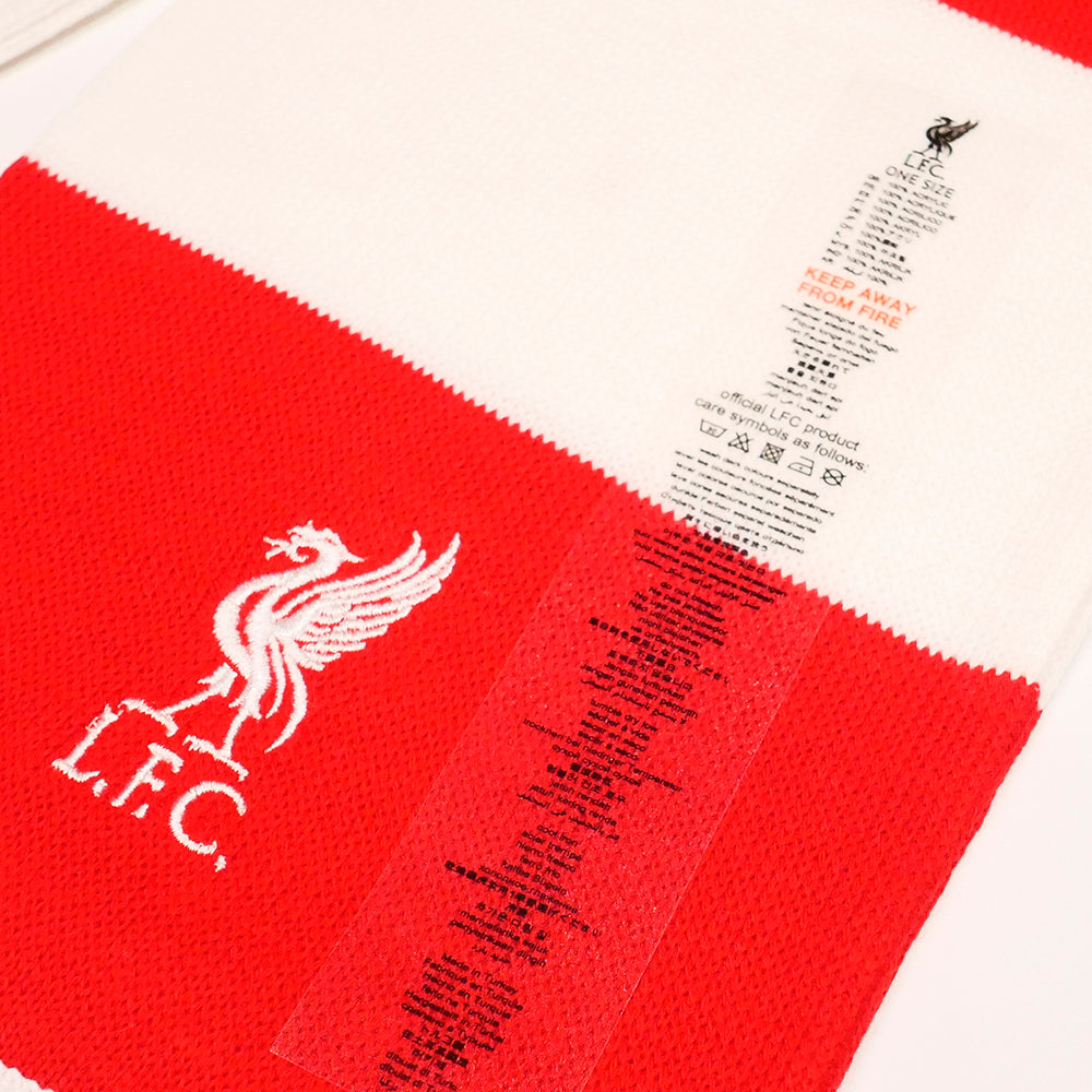 LFC Red & White Bar Unisex Scarf