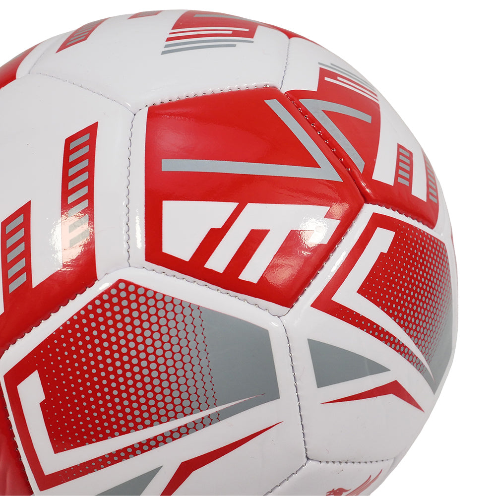 LFC White & Red ลูกฟุตบอล