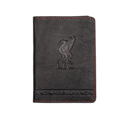 LFC Black Leather Passport Holder