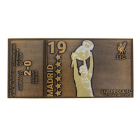 LFC Champions League Final 2019 Collectible Ticket
