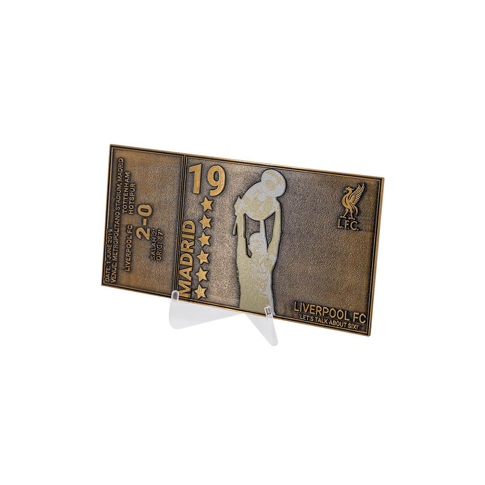 LFC Champions League Final 2019 Collectible Ticket