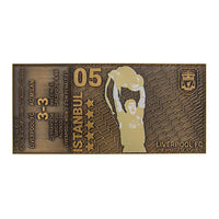 LFC Champions League Final 2005 Collectible Ticket