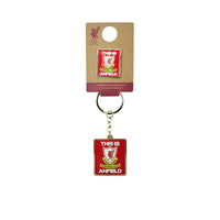 LFC This Is Anfield Badge & Keyring Set