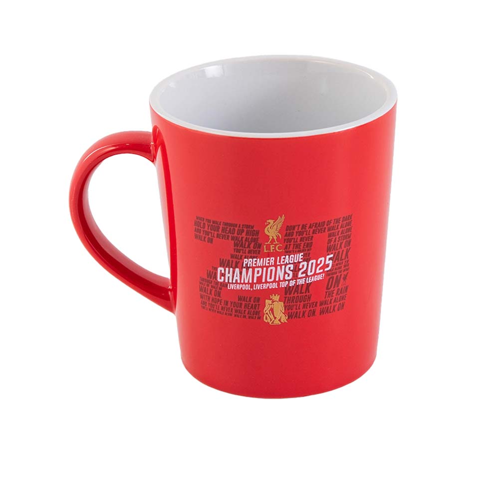 LFC EPL Champions 24/25 Red แก้วมัค