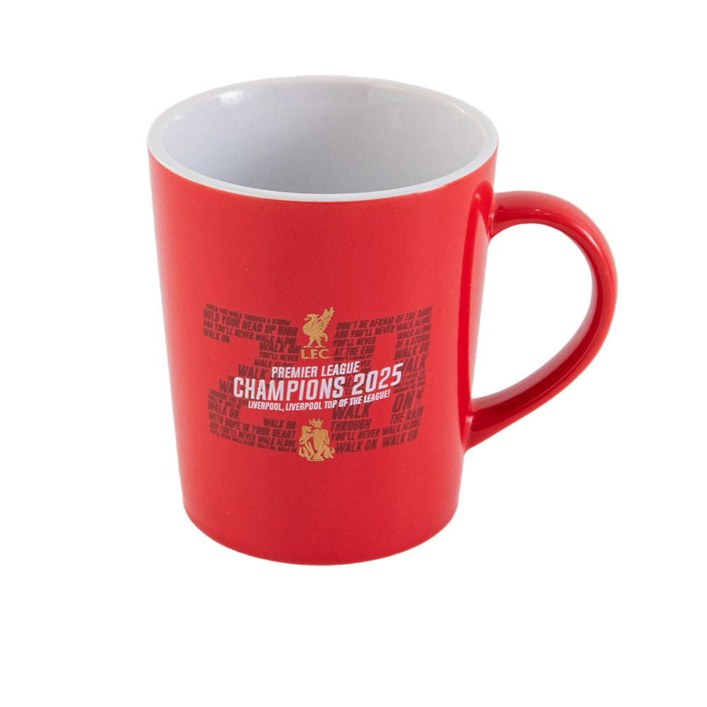 LFC EPL Champions 24/25 Red แก้วมัค