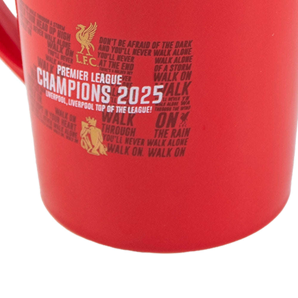 LFC EPL Champions 24/25 Red แก้วมัค