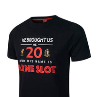 LFC Arne Slot Graphic Men's Football T-Shirt