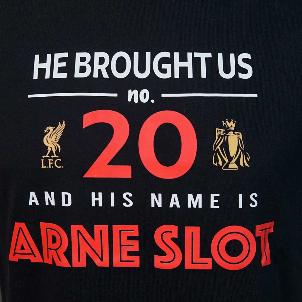 LFC Arne Slot Graphic Men's Football T-Shirt