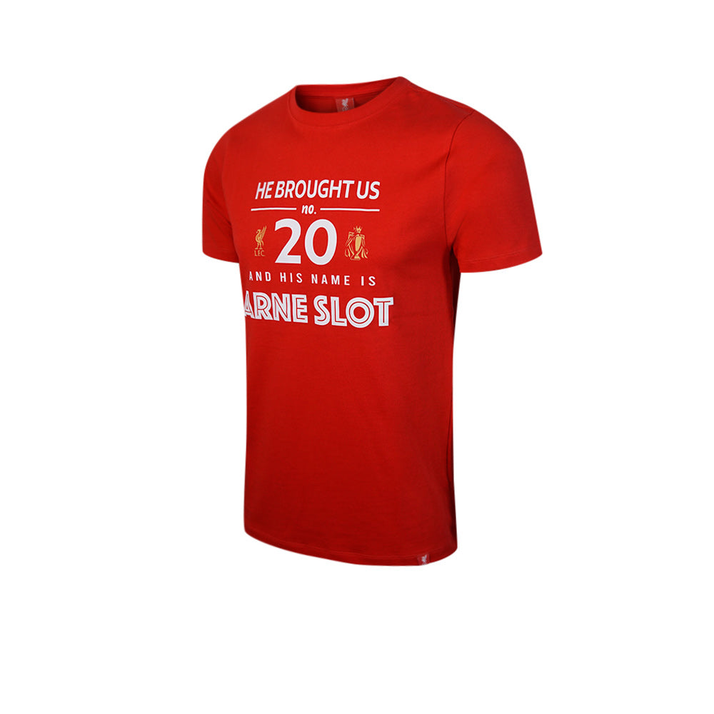 LFC Arne Slot Graphic Men's Football T-Shirt
