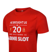 LFC Arne Slot Graphic Men's Football T-Shirt
