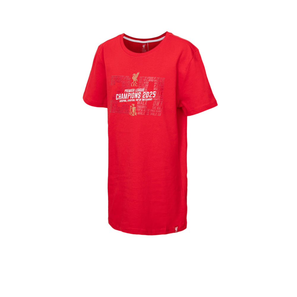 LFC EPL Champions 2024/25 Kids T-Shirt