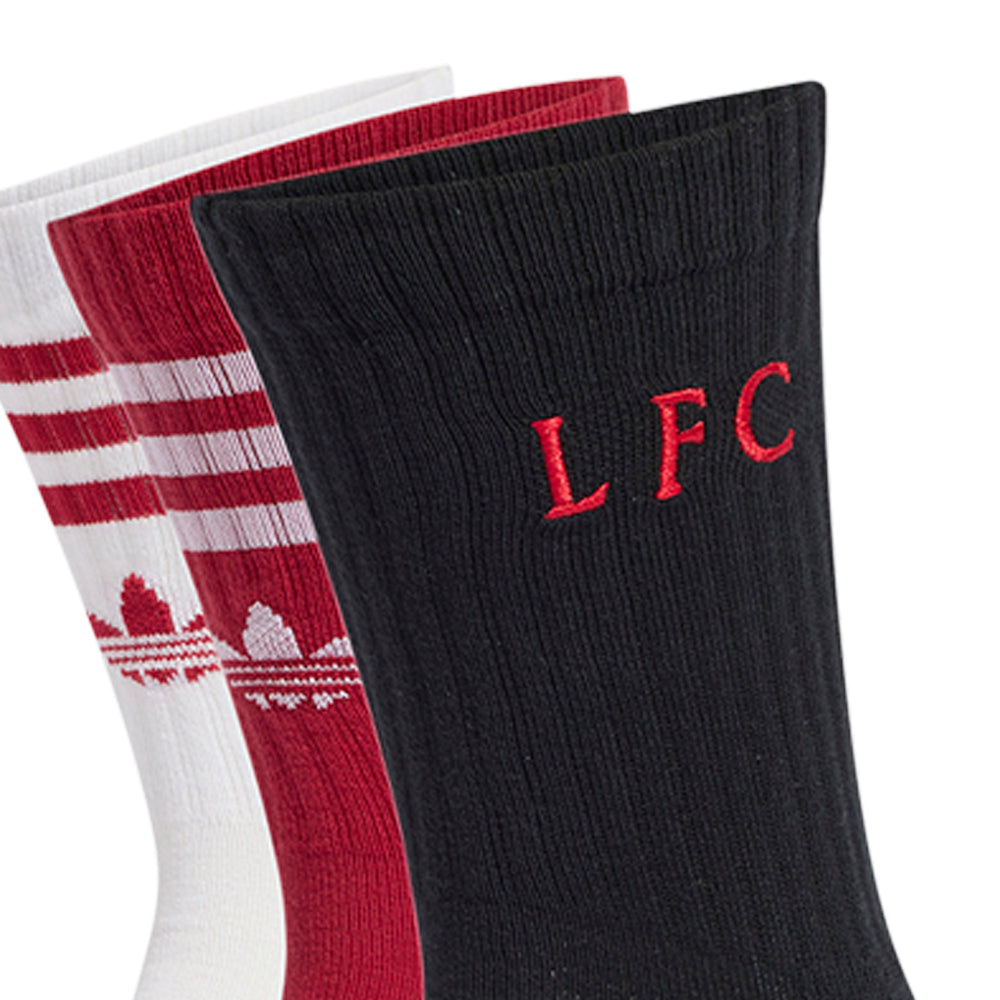 ADIDAS Liverpool FC Unisex Socks (3 Pairs)