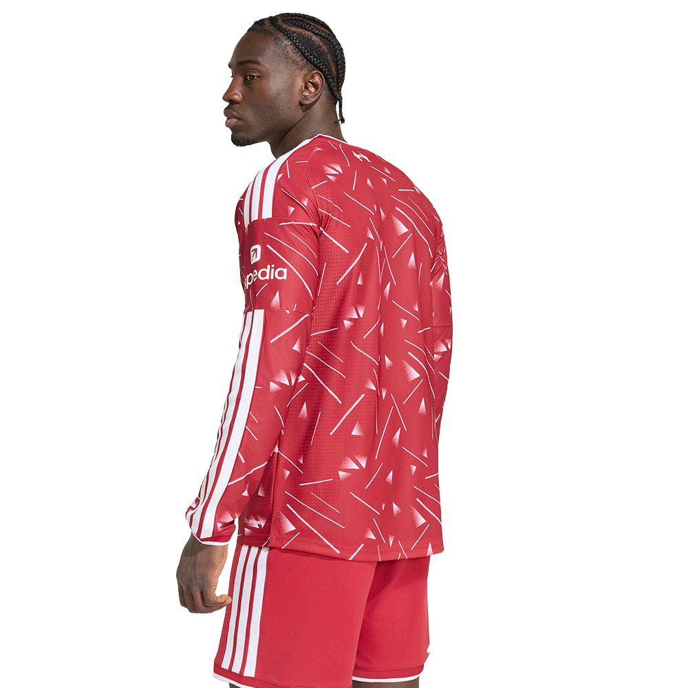 ADIDAS เสื้อแข่งผู้ชายแขนยาวทีมลิเวอร์พูล ชุดเหย้า เกรด Authentic ฤดูกาล 2026/27