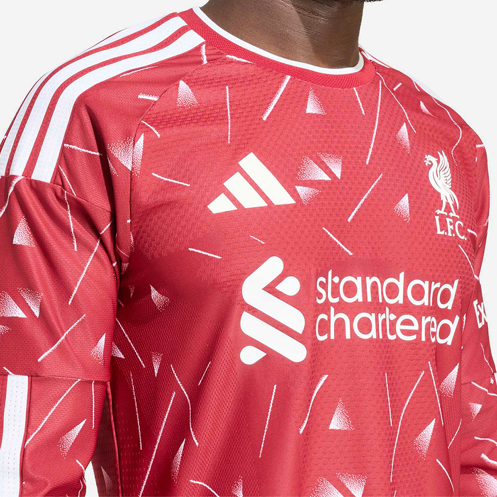 ADIDAS เสื้อแข่งผู้ชายแขนยาวทีมลิเวอร์พูล ชุดเหย้า เกรด Authentic ฤดูกาล 2026/27