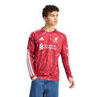 ADIDAS เสื้อแข่งผู้ชายแขนยาวทีมลิเวอร์พูล ชุดเหย้า ฤดูกาล 2026/27
