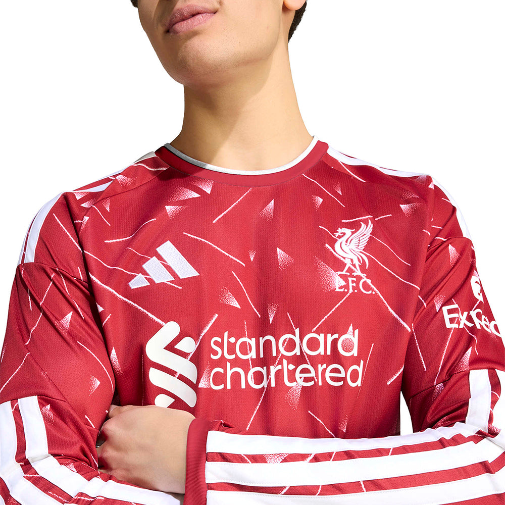 ADIDAS เสื้อแข่งผู้ชายแขนยาวทีมลิเวอร์พูล ชุดเหย้า ฤดูกาล 2026/27