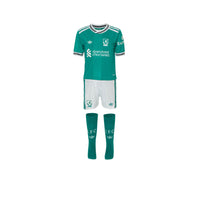 ADIDAS ชุดเซ็ตเสื้อแข่งเด็กทีมลิเวอร์พูล ชุดที่สาม ฤดูกาล 2025/26