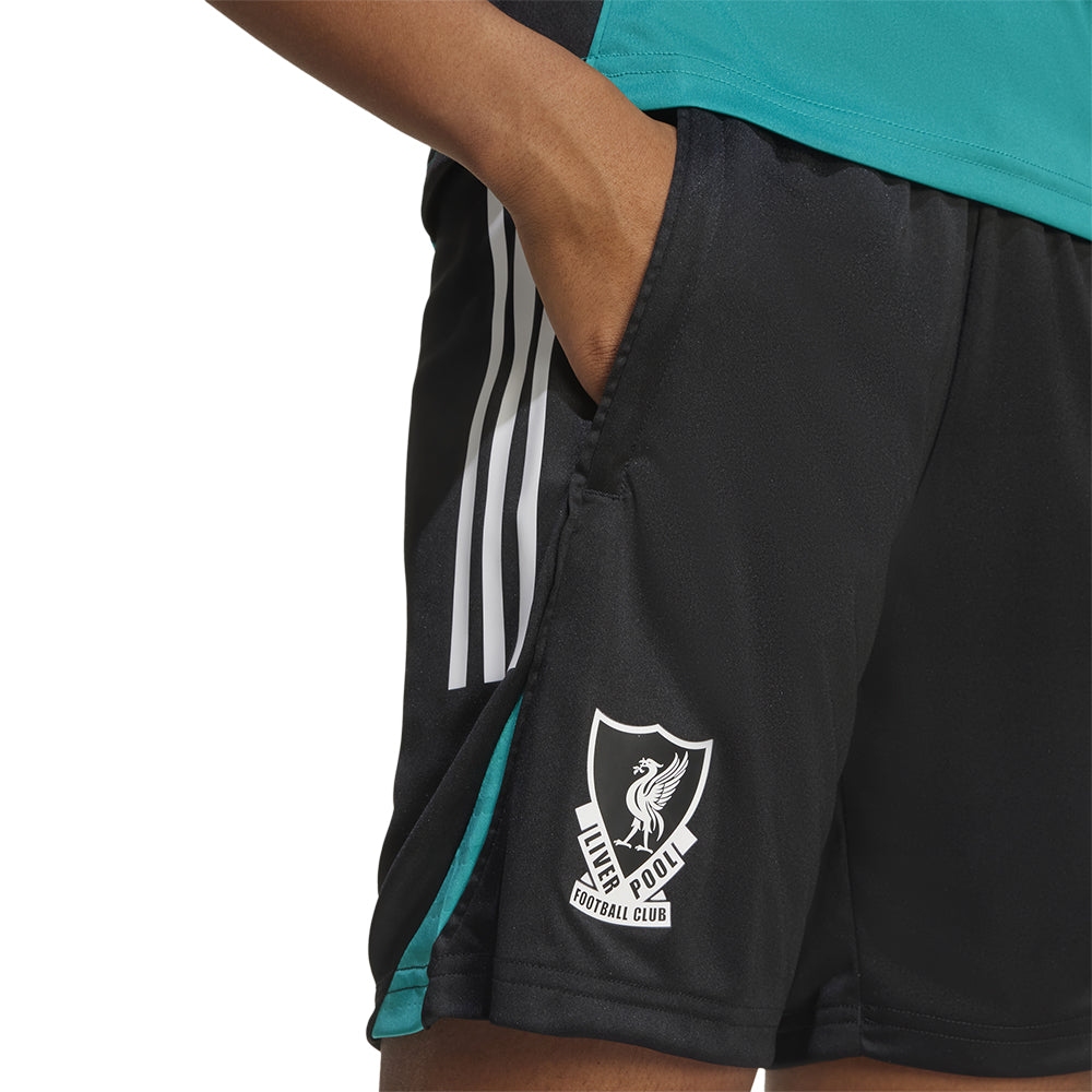 ADIDAS Liverpool FC Tiro 25 Competition Training กางเกงฟุตบอลขาสั้นเด็ก
