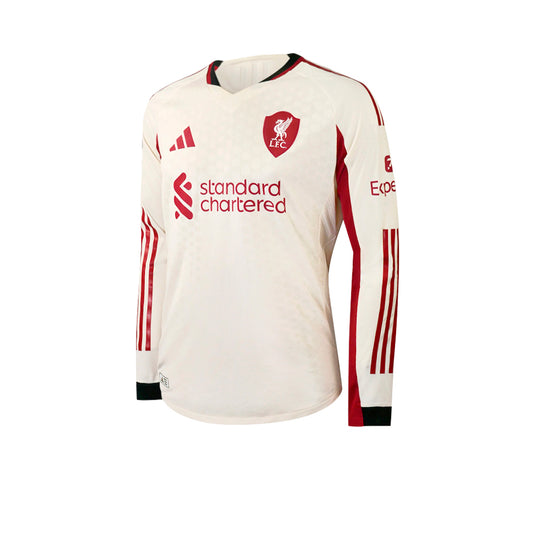 ADIDAS Men's Liverpool FC Away Authentic 2025/26 Long Sleeve Jersey