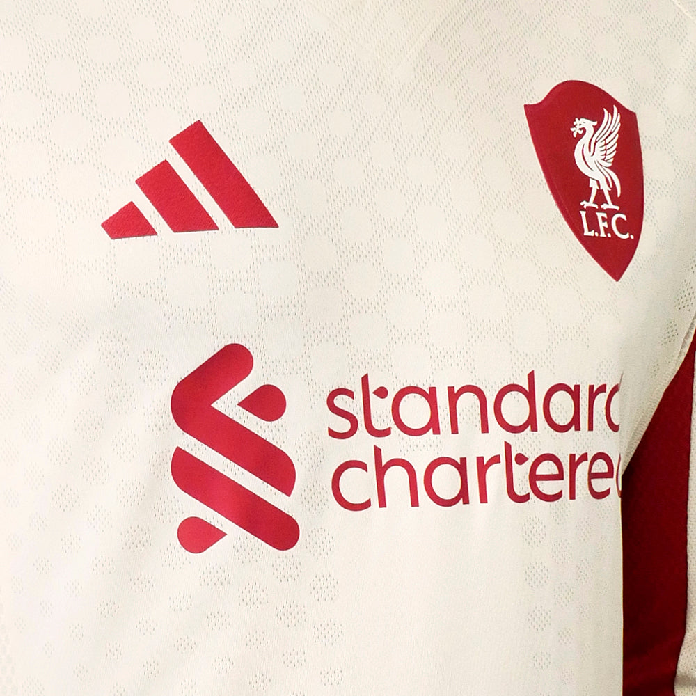ADIDAS Men's Liverpool FC Away Authentic 2025/26 Long Sleeve Jersey