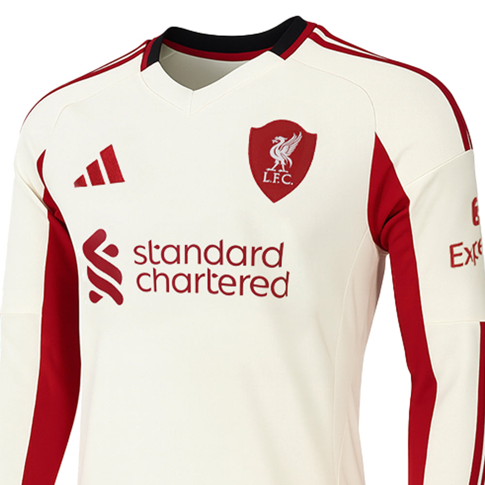 ADIDAS Men's Liverpool FC Away 2025/26 Long Sleeve Jersey