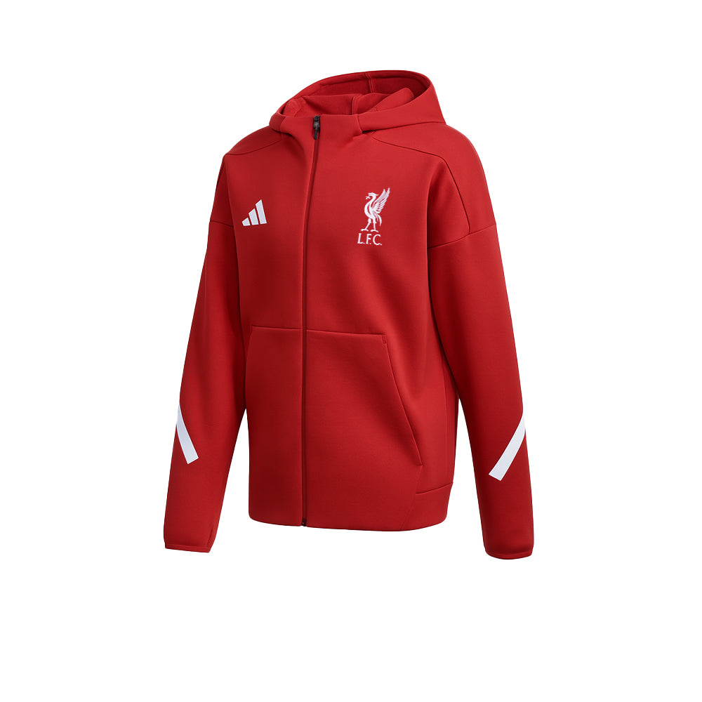 adidas Liverpool FC ベンチコートOサイズ 50% OFF on ADIDAS Liverpool FC ADIDAS Z.N.E. Anthem Kids Jacket
