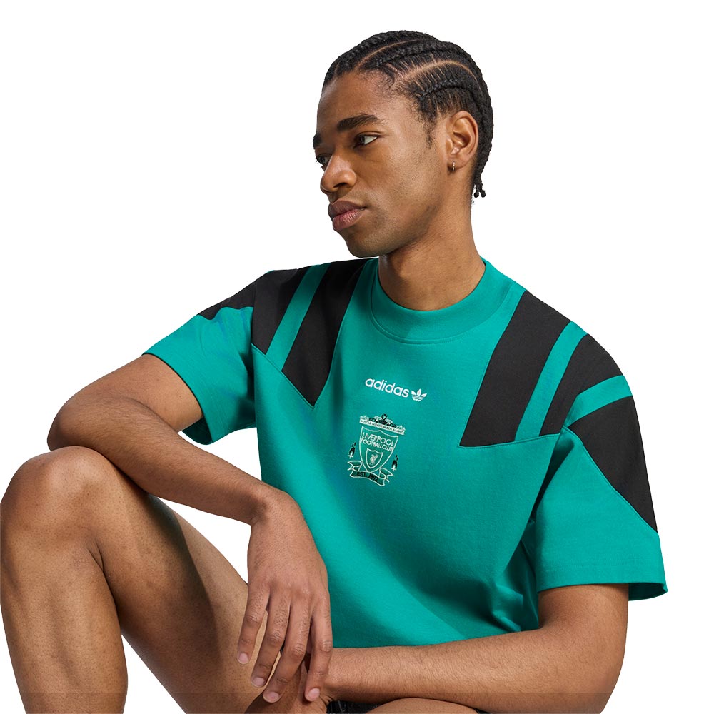 ADIDAS Liverpool FC EQT เสื้อยืดฟุตบอลผู้ชาย