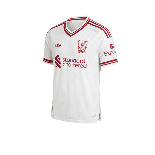 ADIDAS เสื้อแข่งผู้ชายทีมลิเวอร์พูล ชุดเยือน เกรด Authentic ฤดูกาล 2026/27