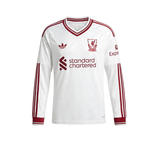 ADIDAS เสื้อแข่งผู้ชายแขนยาวทีมลิเวอร์พูล ชุดเยือน ฤดูกาล 2026/27