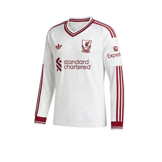 ADIDAS เสื้อแข่งผู้ชายแขนยาวทีมลิเวอร์พูล ชุดเยือน ฤดูกาล 2026/27