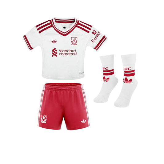 ADIDAS ชุดเซ็ตแข่งเด็กทีมลิเวอร์พูล ชุดเยือน ฤดูกาล 2026/27