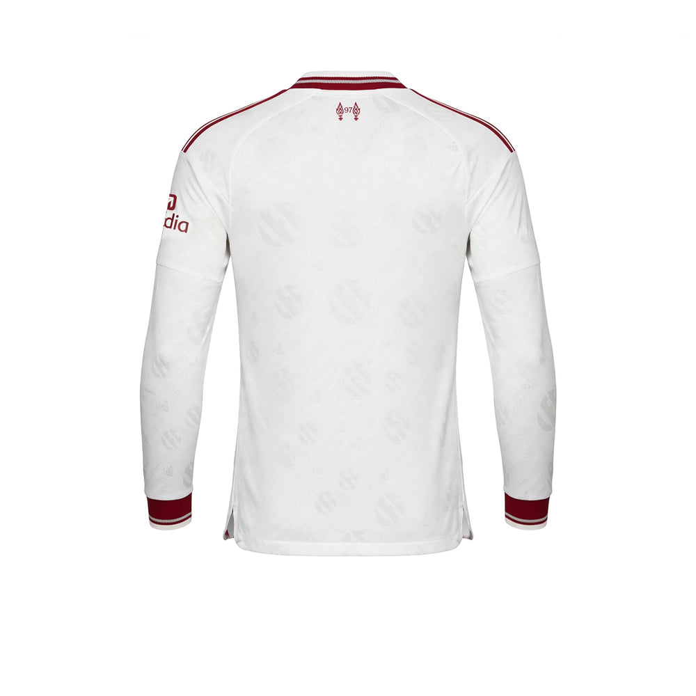 ADIDAS เสื้อแข่งผู้ชายแขนยาวทีมลิเวอร์พูล ชุดเยือน เกรด Authentic ฤดูกาล 2026/27