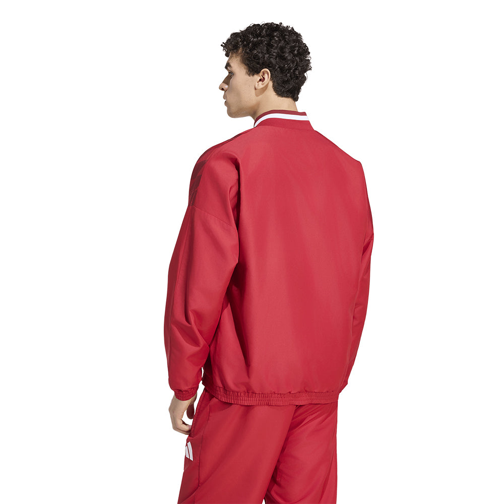 ADIDAS Liverpool FC Stadium Track เสื้อแจ็คเก็ตผู้ชาย