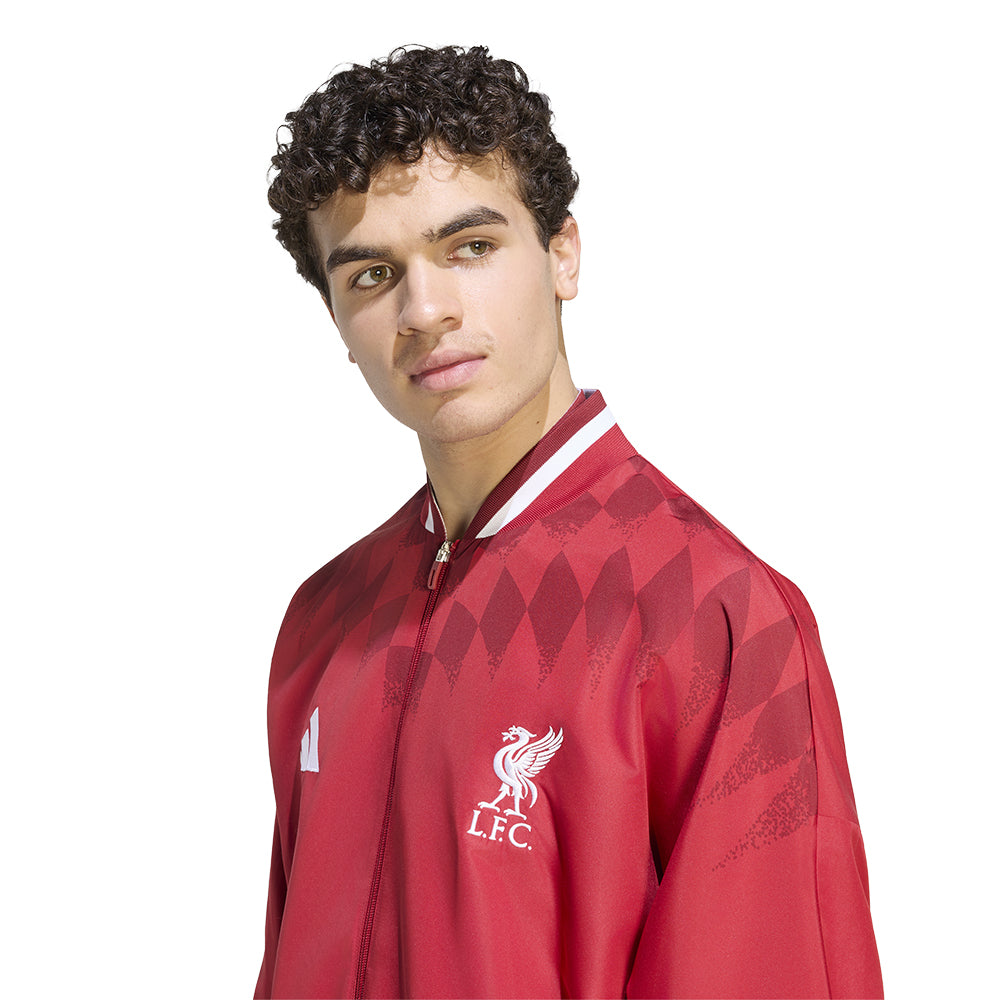 ADIDAS Liverpool FC Stadium Track เสื้อแจ็คเก็ตผู้ชาย