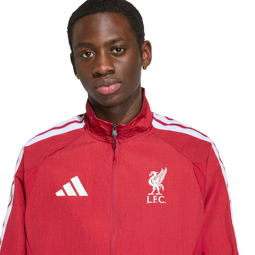 ADIDAS Liverpool FC Home Anthem เสื้อแจ็คเก็ตฟุตบอลผู้ชาย