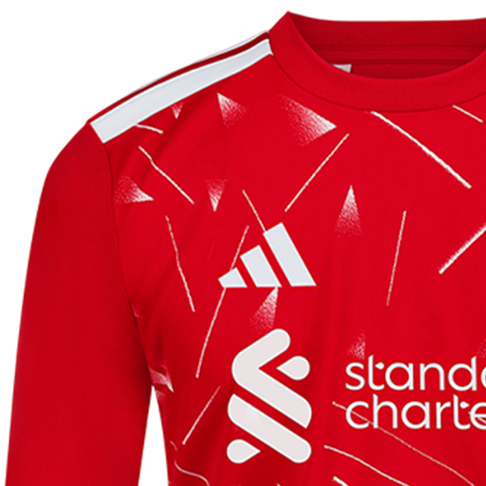 ADIDAS Kids Liverpool FC Home Fan 2026/27 Long Sleeve Jersey