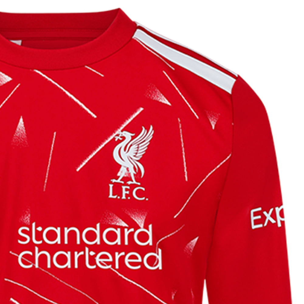 ADIDAS Kids Liverpool FC Home Fan 2026/27 Long Sleeve Jersey